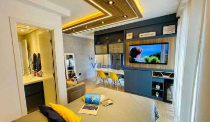Apartamento á venda, 1suíte,35m²  Aquárius SJCampos/SP