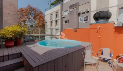 Cobertura com 2 quartos à venda na Rua Coronel Paulino Teixeira, 127, Rio Branco, Porto Alegre por R$ 1.060.000