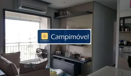 Apartamento para Venda em Campinas, Ponte Preta, 2 dormitórios, 1 suíte, 2 banheiros, 1 vaga