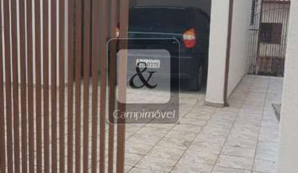 Casa para Venda em Campinas, Jardim Aero Continental, 3 dormitórios, 1 banheiro, 1 vaga