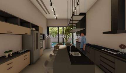 Casa em condomínio fechado com 3 quartos à venda na Avenida Dermival Bernardes Siqueira, --, Swiss Park, Campinas, 210 m2 por R$ 2.970.000