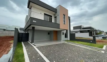 Casa em condomínio fechado com 4 quartos à venda na Estrada Municipal PLN-360, --, Parque Brasil 500, Paulínia, 265 m2 por R$ 2.300.000