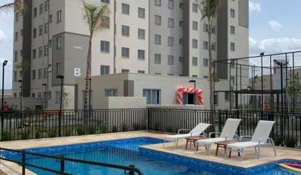 Apartamento com 2 quartos à venda na Avenida Antonio Baptista Piva, --, Jardim Flamboyant, Paulínia, 45 m2 por R$ 380.000