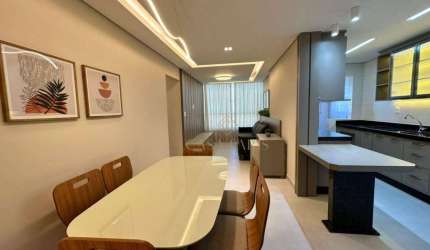 Apartamento com 2 dormitórios à venda, 66 m² por R$ 579.377,00 - Vila Guilhermina - Praia Grande/SP