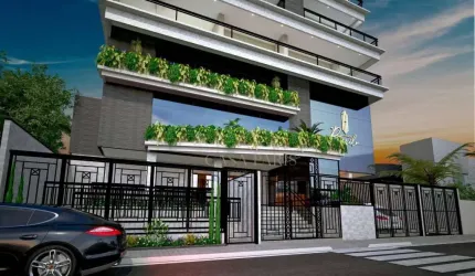Apartamento com 2 dormitórios à venda, 90 m² por R$ 725.438,75 - Vila Guilhermina - Praia Grande/SP