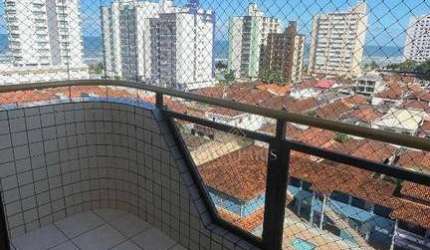 Apartamento com 2 dormitórios à venda, 72 m² por R$ 395.000,00 - Maracanã - Praia Grande/SP