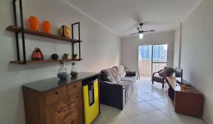 Apartamento com 1 dormitório à venda, 62 m² por R$ 345.000,00 - Vila Guilhermina - Praia Grande/SP