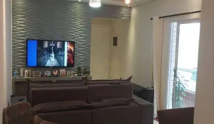 Apartamento com 2 quartos à venda na Vila Guilhermina em Praia Grande!