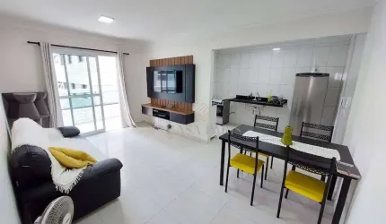 Apartamento com 2 dormitórios à venda, 80 m² por R$ 430.000,00 - Caiçara - Praia Grande/SP