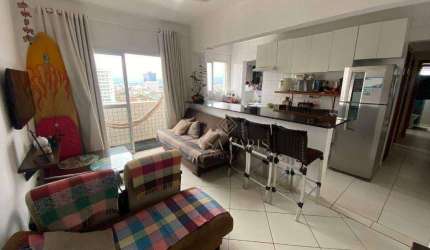 Apartamento com 2 quartos à venda na Vila Guilhermina em Praia Grande, aceita financiamento bancário!