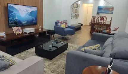 Apartamento com 3 dormitórios à venda, 136 m² por R$ 640.000,00 - Ocian - Praia Grande/SP