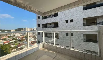 Apartamento novo com 2 quartos à venda no Canto do Forte em Praia Grande!