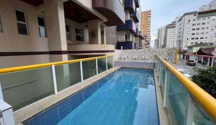 Apartamento com 2 dormitórios à venda, 70 m² por R$ 415.000,00 - Ocian - Praia Grande/SP