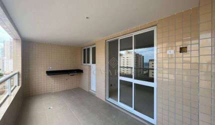 Apartamento com 3 dormitórios à venda, 118 m² por R$ 800.000,00 - Aviação - Praia Grande/SP