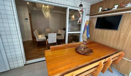 Apartamento com 3 quartos à venda, 128 m² por R$ 1.450.000 - Vila Guilhermina - Praia Grande/SP