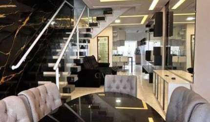 Sobrado com 3 dormitórios à venda, 125 m² por R$ 970.000,00 - Ocian - Praia Grande/SP