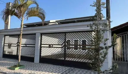 Sobrado com 2 dormitórios à venda, 100 m² por R$ 485.000,00 - Maracanã - Praia Grande/SP