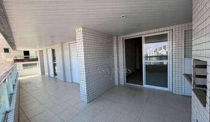 Apartamento com 3 quartos à venda, 139 m² por R$ 860.000 - Vila Guilhermina - Praia Grande/SP
