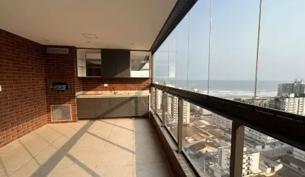 Apartamento com 3 quartos à venda, 145 m² por R$ 1.600.000 - Vila Guilhermina - Praia Grande/SP
