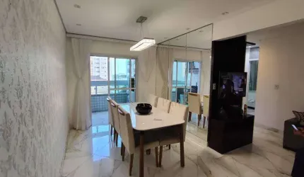 Apartamento com 2 dormitórios à venda, 91 m² por R$ 785.000,00 - Vila Guilhermina - Praia Grande/SP