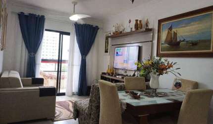 Apartamento com 1 quarto à venda na Vila Guilhermina em Praia Grande!