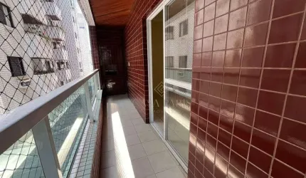 Apartamento com 2 dormitórios à venda, 80 m² por R$ 480.000,00 - Vila Guilhermina - Praia Grande/SP