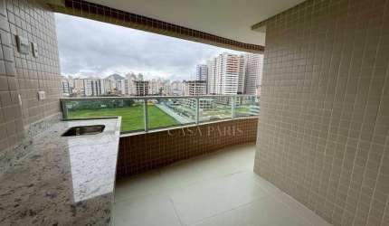 Apartamento com 3 quartos à venda, 95 m² por R$ 660.000 - Aviação - Praia Grande/SP