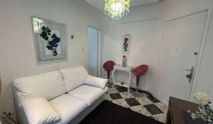 Apartamento com 1 dormitório à venda, 50 m² por R$ 290.000,00 - Canto do Forte - Praia Grande/SP