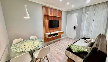 Apartamento com 2 dormitórios à venda, 50 m² por R$ 302.000,00 - Canto do Forte - Praia Grande/SP