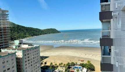 Apartamento com 3 dormitórios à venda, 129 m² por R$ 1.750.000,00 - Canto do Forte - Praia Grande/SP