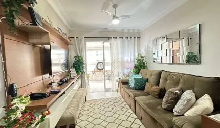 Apartamento com 3 quartos à venda, 136 m² por R$ 1.400.000 - Canto do Forte - Praia Grande/SP