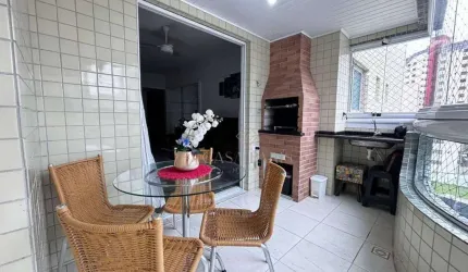 Apartamento com 2 dormitórios à venda, 86 m² por R$ 640.000,00 - Vila Guilhermina - Praia Grande/SP
