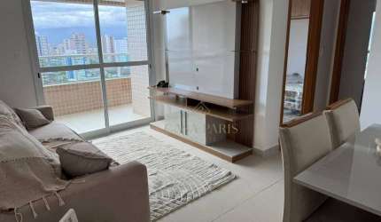 Apartamento mobiliado, novo de 2 quartos à venda em Praia Grande, com lazer completo!!!