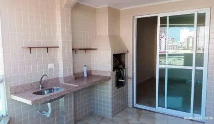 Apartamento com 1 dormitório à venda, 53 m² por R$ 350.000,00 - Caiçara - Praia Grande/SP