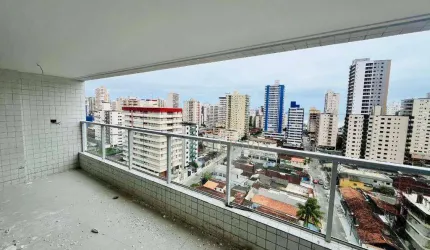 Apartamento com 3 dormitórios à venda, 98 m² por R$ 795.000,00 - Aviação - Praia Grande/SP
