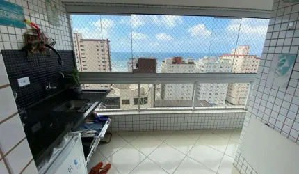 Apartamento com 2 dormitórios à venda, 83 m² por R$ 520.000,00 - Caiçara - Praia Grande/SP