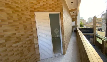 Sobrado com 2 dormitórios à venda, 74 m² por R$ 400.000 - Canto do Forte - Praia Grande/SP