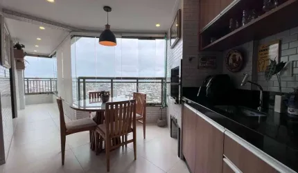 Apartamento com 2 dormitórios à venda, 96 m² por R$ 990.000,00 - Canto do Forte - Praia Grande/SP