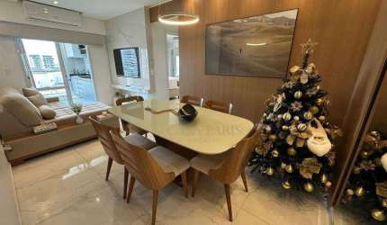 Apartamento com 2 dormitórios à venda, 85 m² por R$ 995.000,00 - Vila Guilhermina - Praia Grande/SP