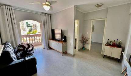 Apartamento com 1 dormitório à venda, 55 m² por R$ 330.000,00 - Tupi - Praia Grande/SP
