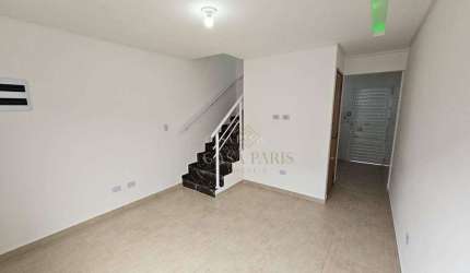 Sobrado com 2 dormitórios à venda, 63 m² por R$ 360.000,00 - Mirim - Praia Grande/SP