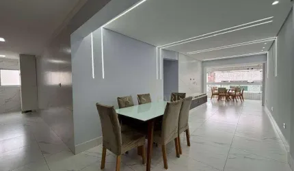 Apartamento com 3 dormitórios à venda, 117 m² por R$ 950.000,00 - Aviação - Praia Grande/SP