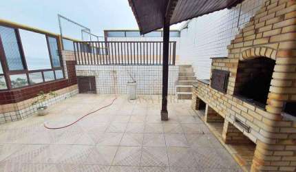 Cobertura com 3 dormitórios à venda, 152 m² por R$ 1.170.000 - Mirim - Praia Grande/SP