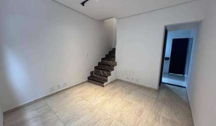 Sobrado com 2 dormitórios à venda, 75 m² por R$ 430.000,00 - Aviação - Praia Grande/SP