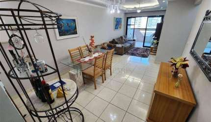 Apartamento com 3 dormitórios à venda, 117 m² por R$ 830.000,00 - Canto do Forte - Praia Grande/SP