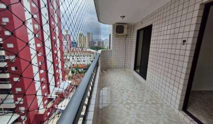 Apartamento à venda, 89 m² por R$ 430.000,00 - Canto do Forte - Praia Grande/SP