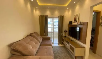 Apartamento com 2 dormitórios à venda, 56 m² por R$ 460.000,00 - Caiçara - Praia Grande/SP