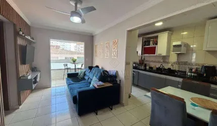 Apartamento com 2 dormitórios à venda, 78 m² por R$ 480.000,00 - Caiçara - Praia Grande/SP