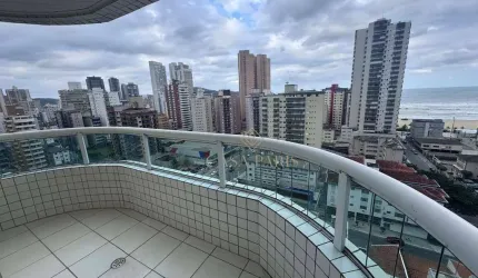 Apartamento com 2 dormitórios à venda, 91 m² por R$ 650.000,00 - Vila Guilhermina - Praia Grande/SP