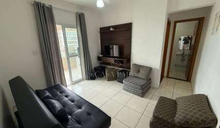 Apartamento com 1 dormitório à venda, 55 m² por R$ 350.000,00 - Aviação - Praia Grande/SP